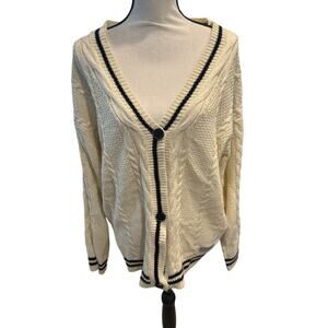 Women’s Unbranded Acadamia Cardigan Sweater. Size Small